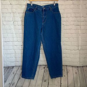 SO blue Sigrid Olsen Vintage 90s Tapered Leg Women’s Jeans size 14P
